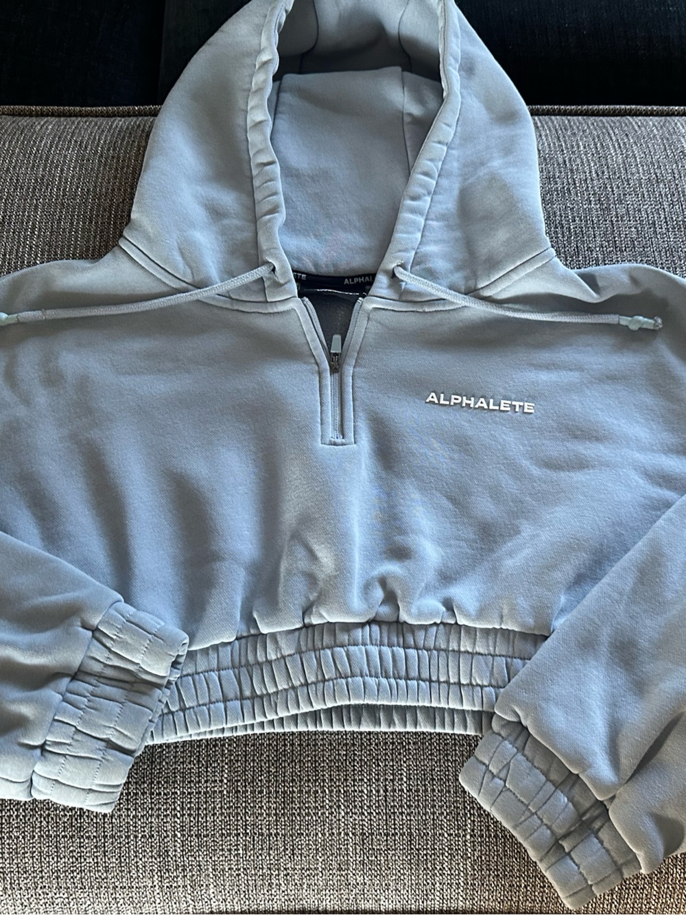Alphalete Kids Powder Blue Sweatpants & Hoodie Set